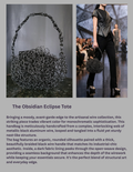 The Obsidian Eclipse Tote Bag